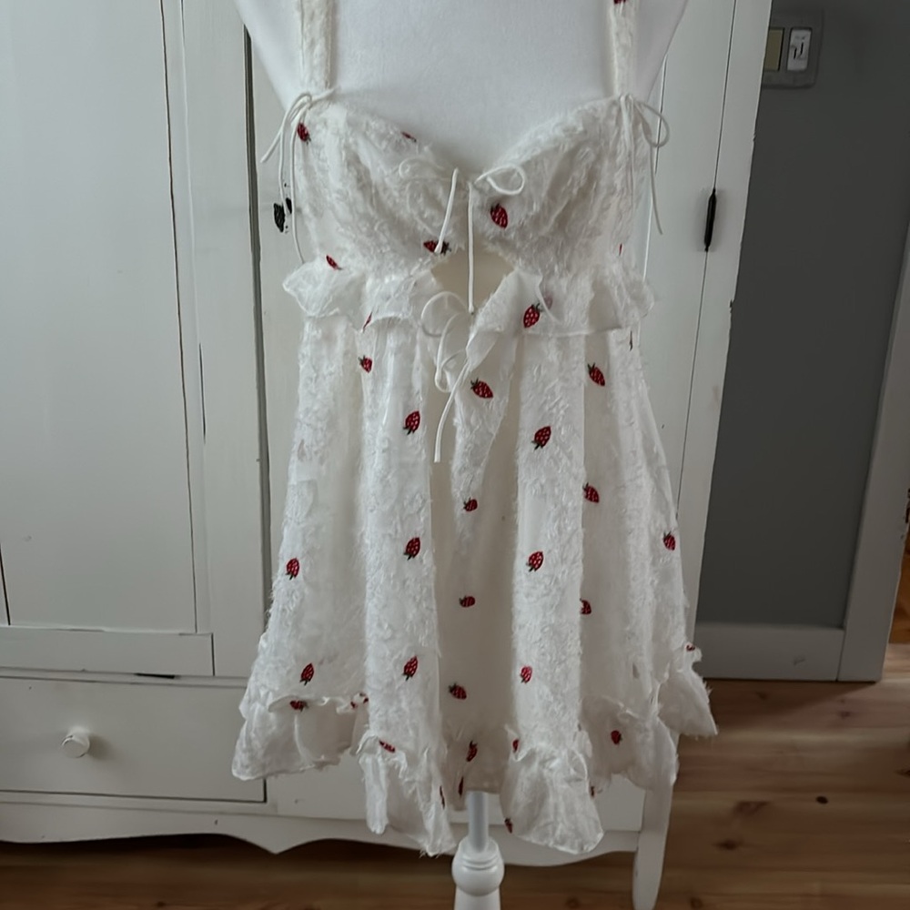 For Love & Lemons “Tesoro” mini dress size M